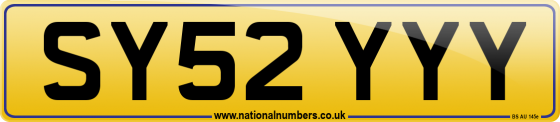 SY52 YYY
