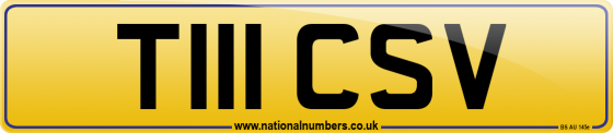 T111 CSV