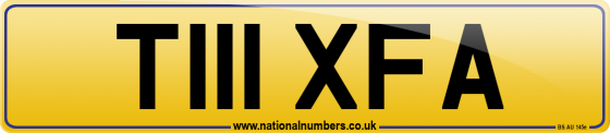 T111 XFA