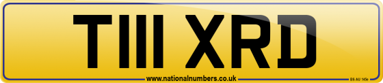 T111 XRD