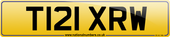 T121 XRW