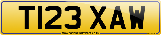T123 XAW