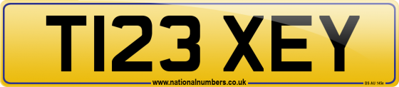 T123 XEY