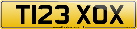 T123 XOX