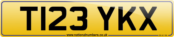 T123 YKX