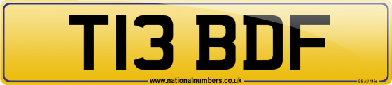 T13 BDF