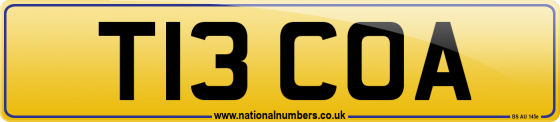 T13 COA