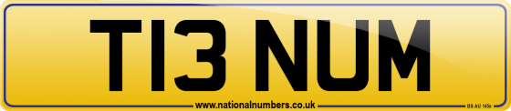 T13 NUM
