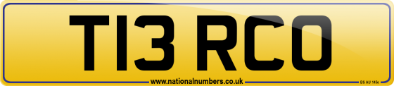 T13 RCO