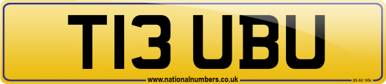 T13 UBU