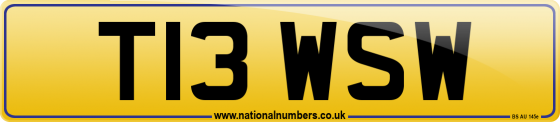 T13 WSW