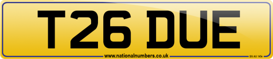 T26 DUE