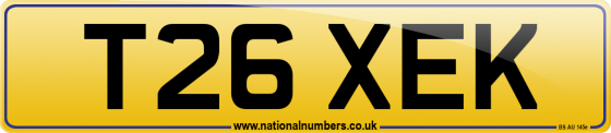 T26 XEK