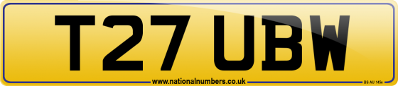 T27 UBW
