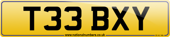 T33 BXY