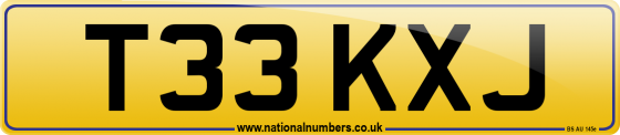 T33 KXJ