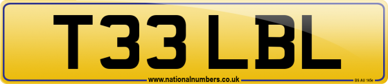 T33 LBL