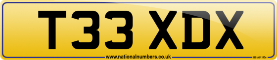 T33 XDX