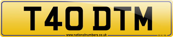 T40 DTM