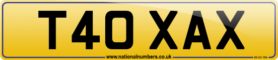 T40 XAX