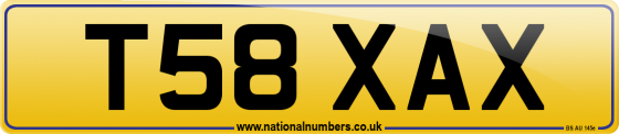 T58 XAX