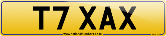 T7 XAX