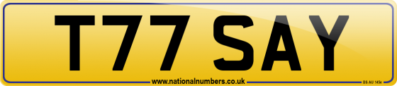 T77 SAY