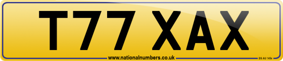 T77 XAX