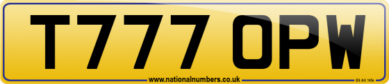 T777 OPW