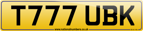 T777 UBK