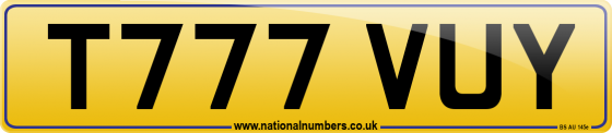 T777 VUY