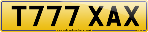 T777 XAX