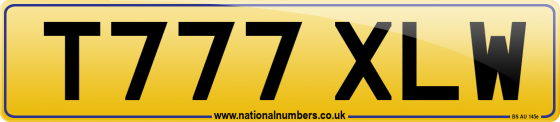 T777 XLW