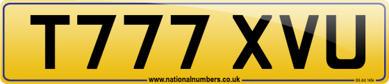 T777 XVU