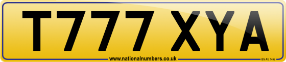 T777 XYA