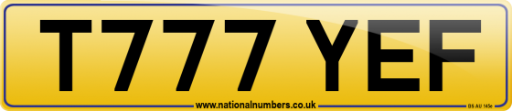 T777 YEF
