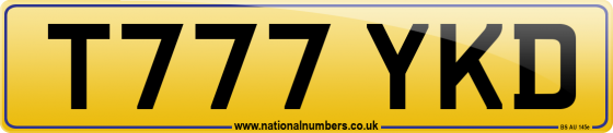 T777 YKD