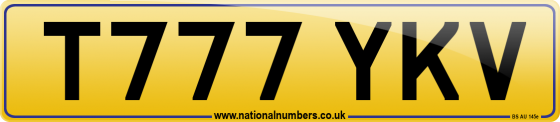 T777 YKV