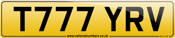 T777 YRV
