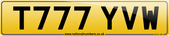 T777 YVW