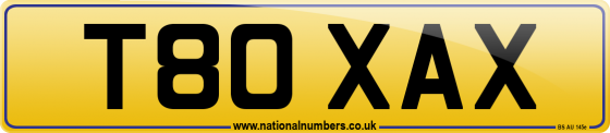 T80 XAX