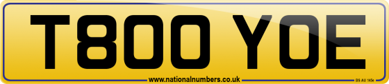 T800 YOE