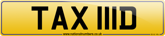 TAX 111D