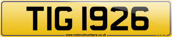 TIG 1926