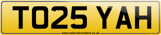 TO25 YAH