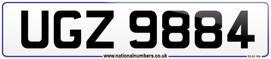 UGZ 9884