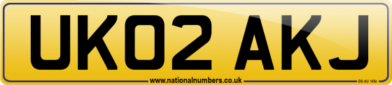 UK02 AKJ