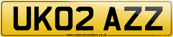 UK02 AZZ