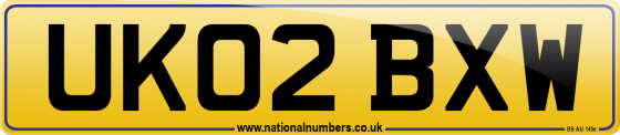 UK02 BXW