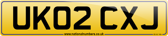 UK02 CXJ